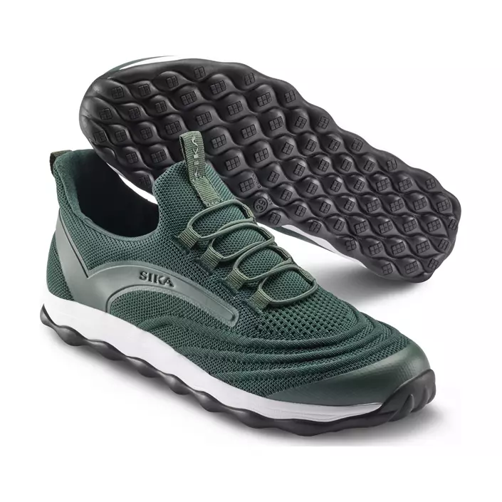 Sika Bubble Leap work shoes O1, Green, large image number 0