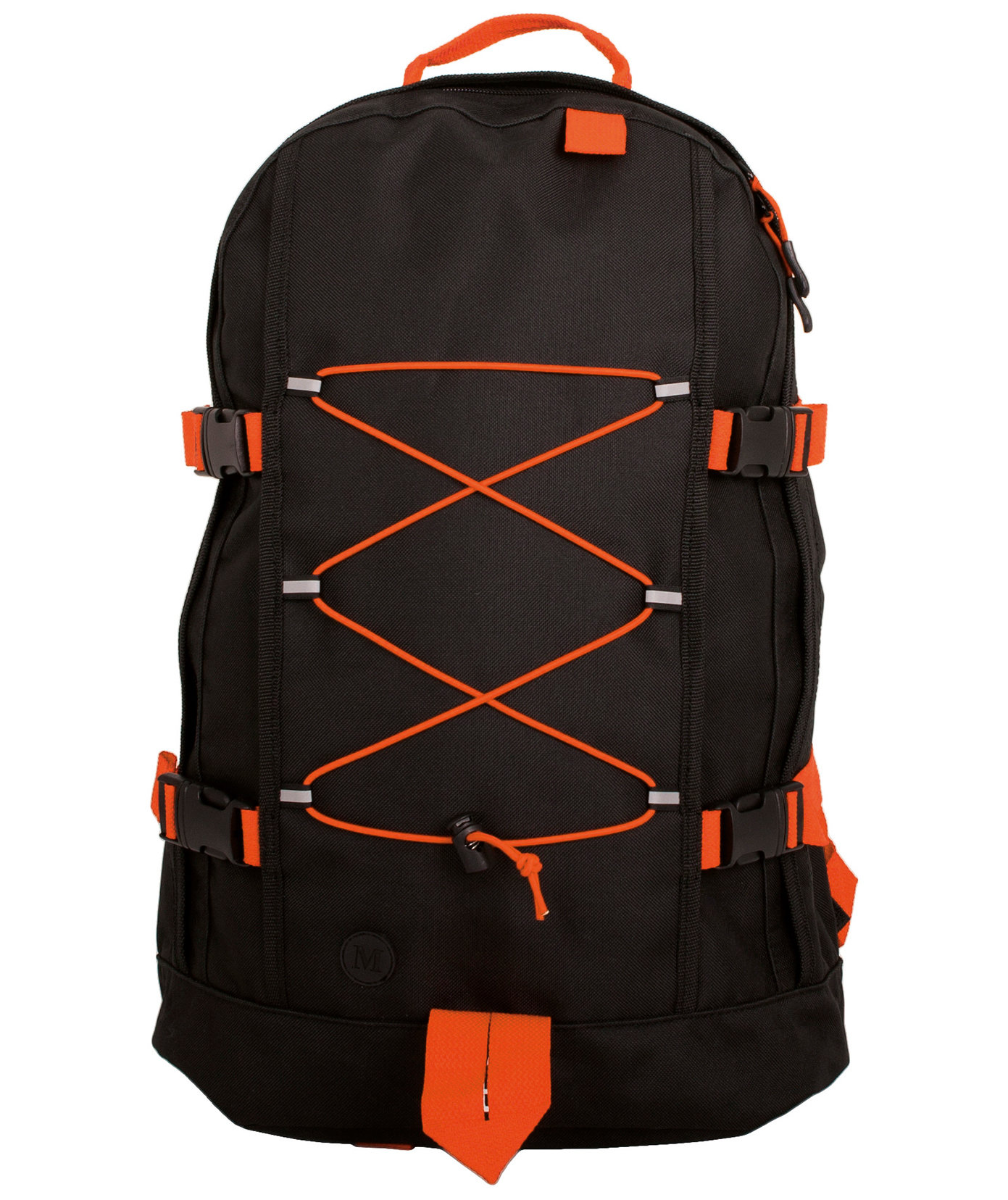 Momenti K2 backpack 25L, Black/Orange, Black/Orange, swatch