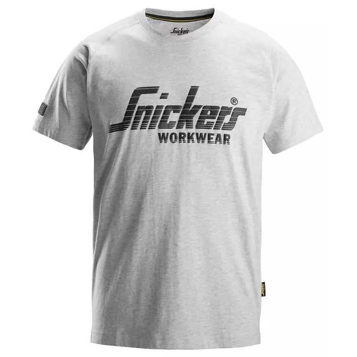 Snickers logo T-shirt 2590, Grey Melange, large image number 0