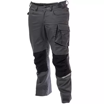 Viking Rubber Evobase work trousers, Dark Grey/Black