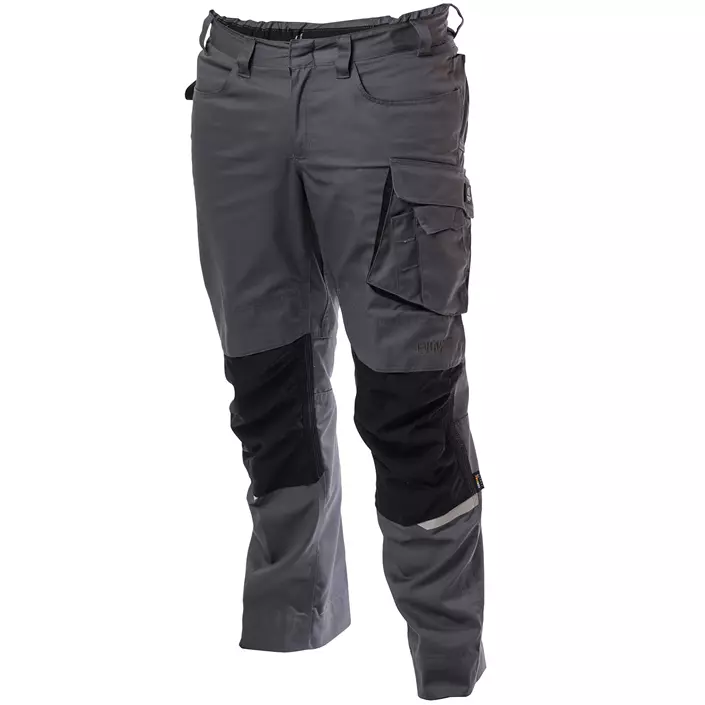 Viking Rubber Evobase work trousers, Dark Grey/Black, large image number 0
