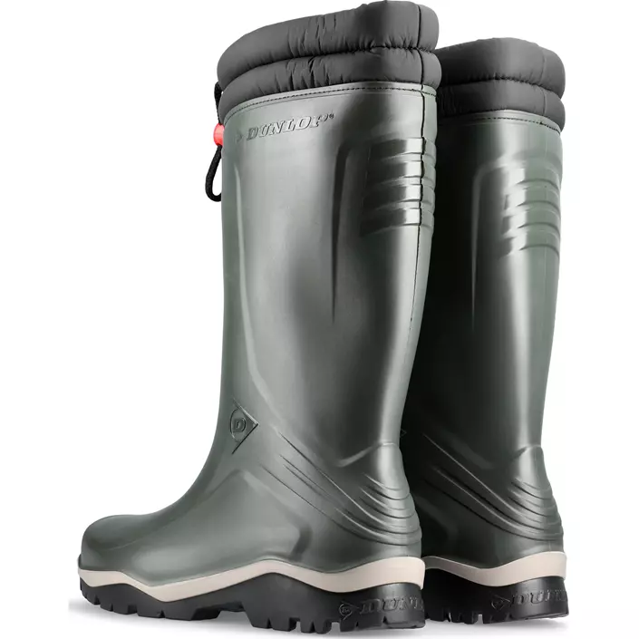 Dunlop Blizzard winter rubber boots, Green, large image number 4