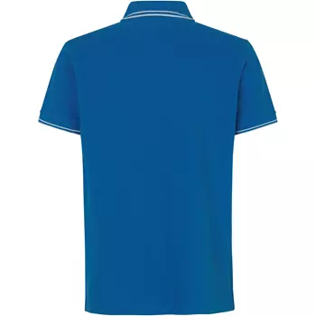 ID Stretch poloshirt with contrast, Azure