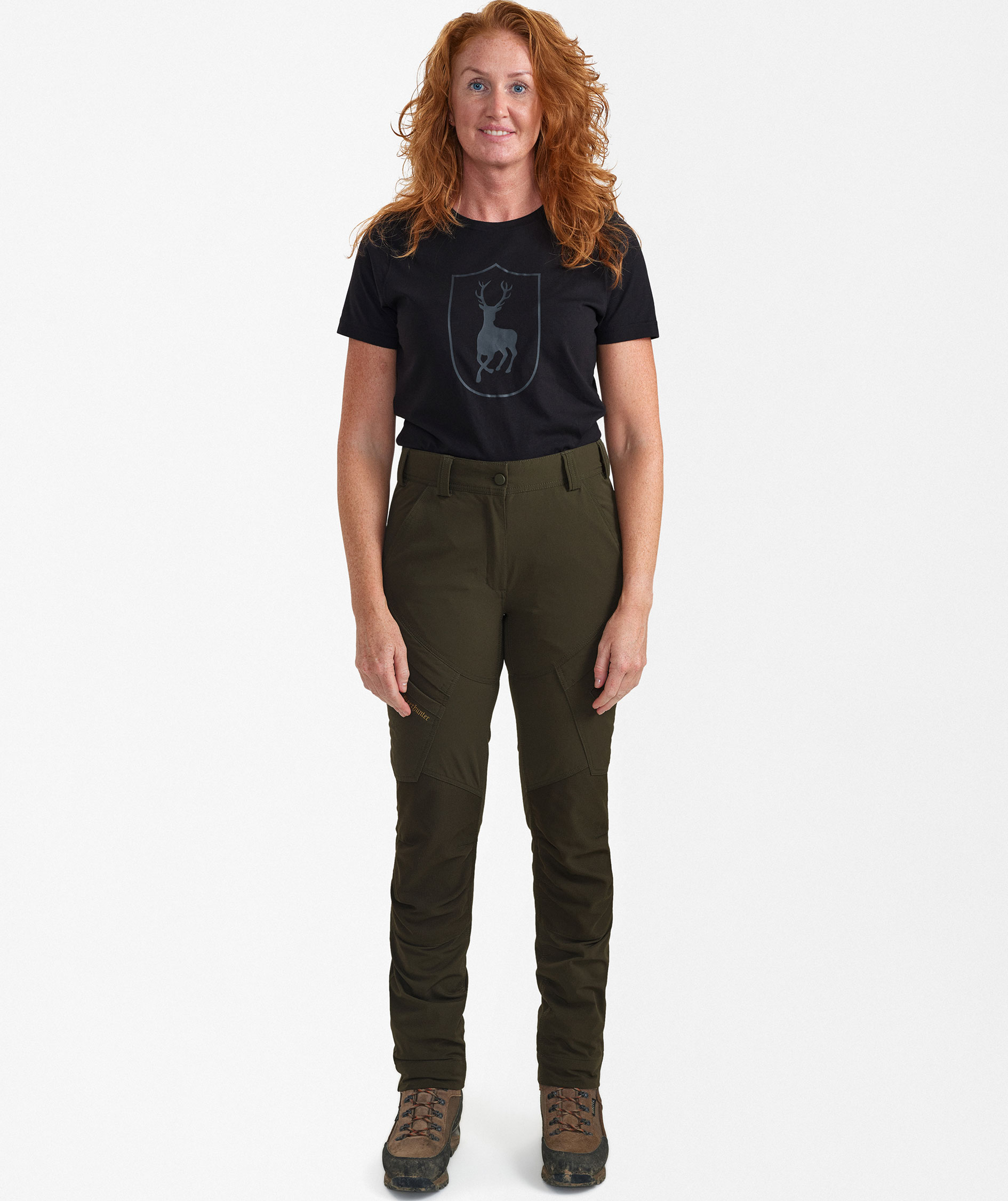 Deerhunter Northward Damenhose, Bark Green
