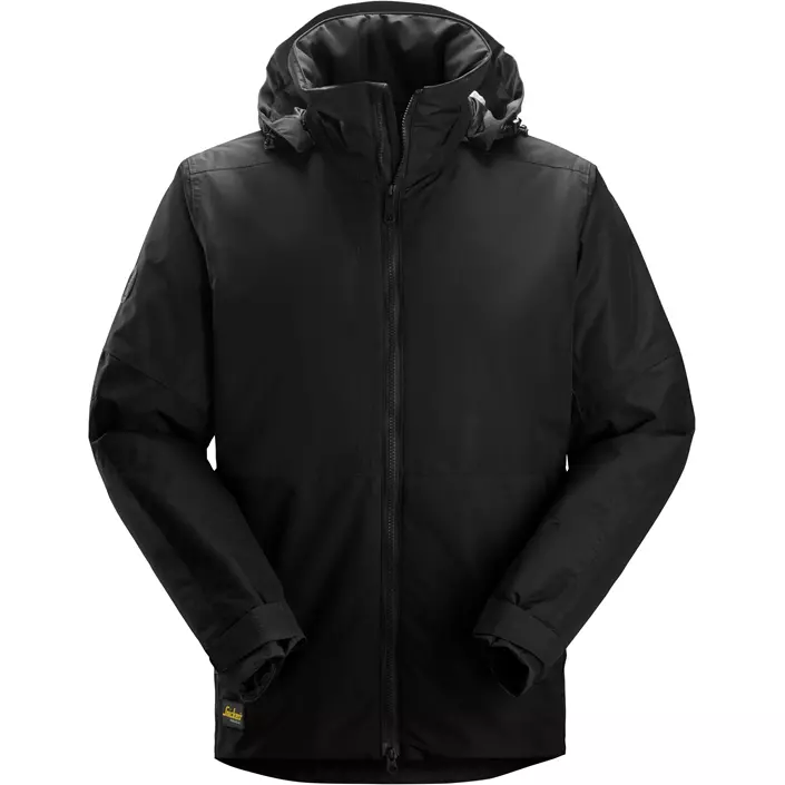 Snickers AllroundWork Winterjacke, Black/Black, large image number 0