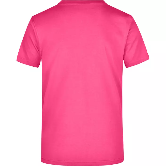 James & Nicholson T-shirt Round-T Heavy, Rosa, large image number 1