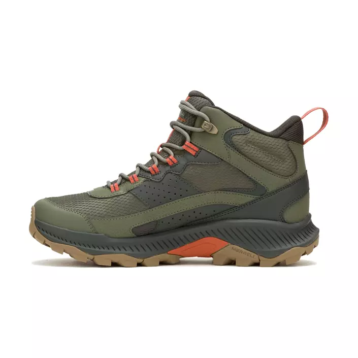 Merrell Speed Strike 2 Mid WP vandrarkängor, Olive, large image number 1