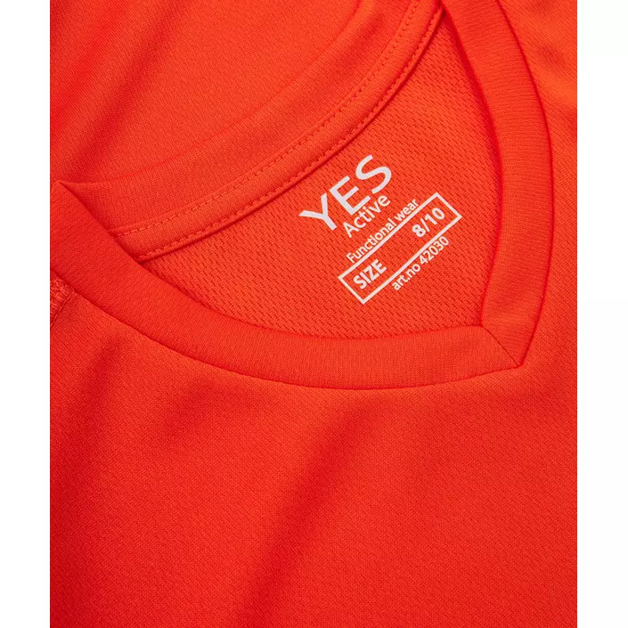 ID Yes Active T-shirt till barn, Orange, large image number 3