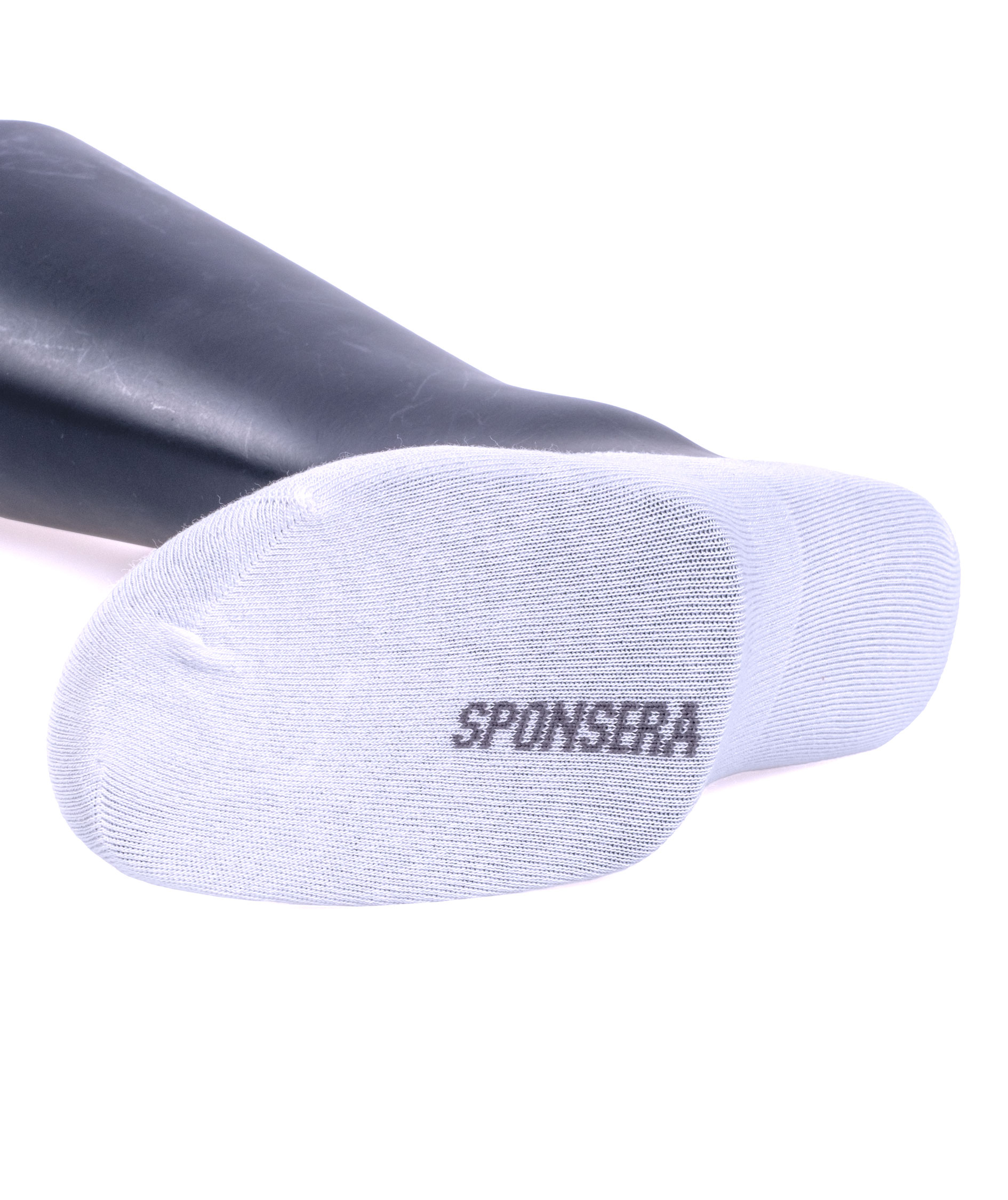 Sponsera 8-pack bamboo footies, White, White, large image number 3