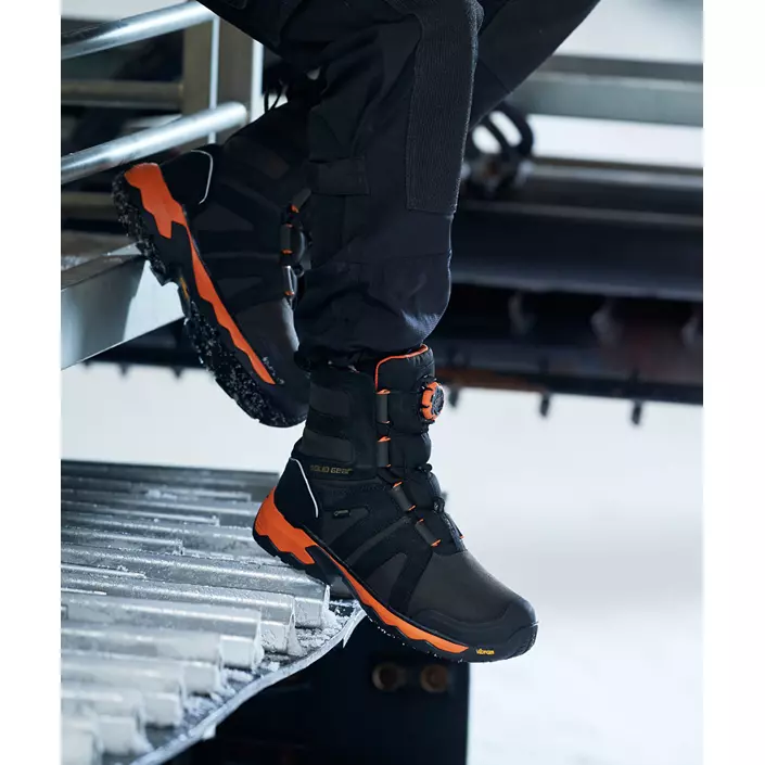 Solid Gear Tigris GTX AG High safety boots S3, Black/Orange, large image number 1