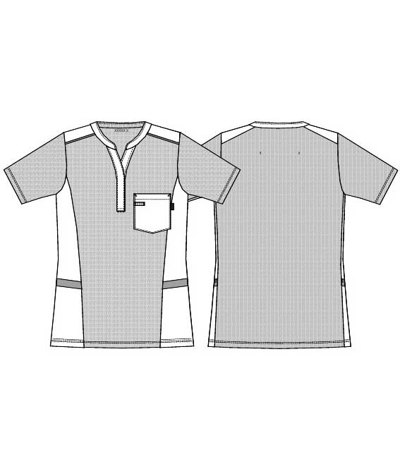 Kentaur dame pique busseronne, Bl&aring; Melange, Bl&aring; Melange, large image number 3