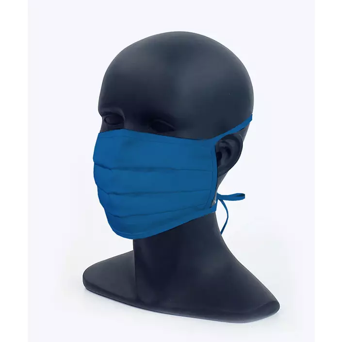 Nybo Heartbeat wiederverwendbare Mund-Nasen-Maske, Blau, Blau, large image number 0