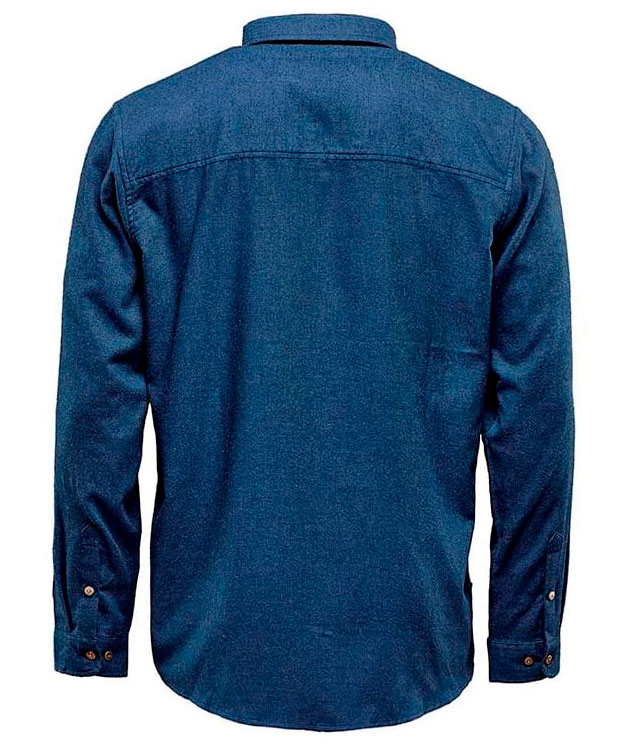 Stormtech Cambridge flannel shirt, Marine Blue