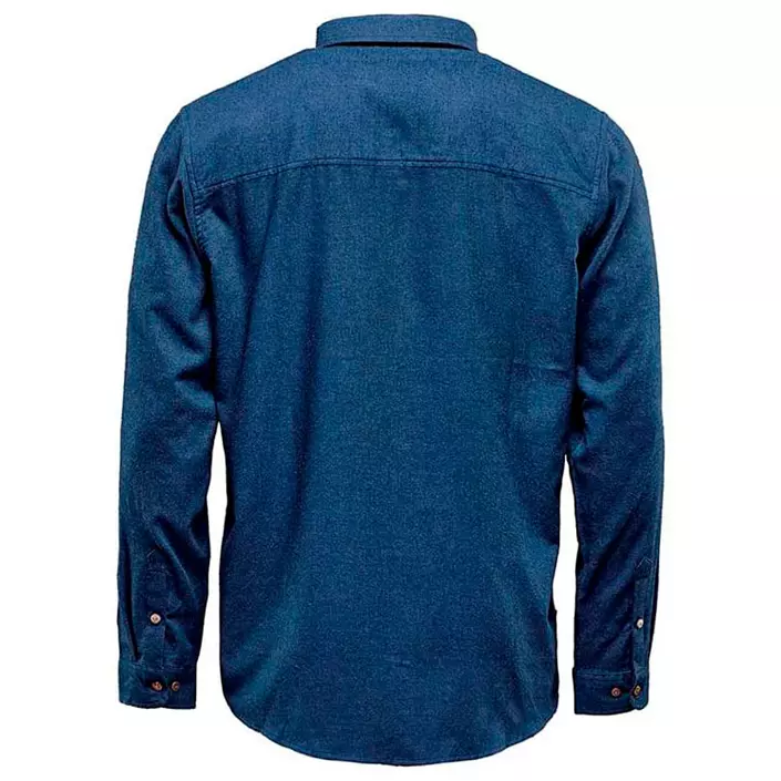 Stormtech Cambridge långärmad flanellskjorta, Marinblå, large image number 1