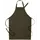 Segers 4579 bib apron with pocket, Dark Olivegreen, Dark Olivegreen, swatch