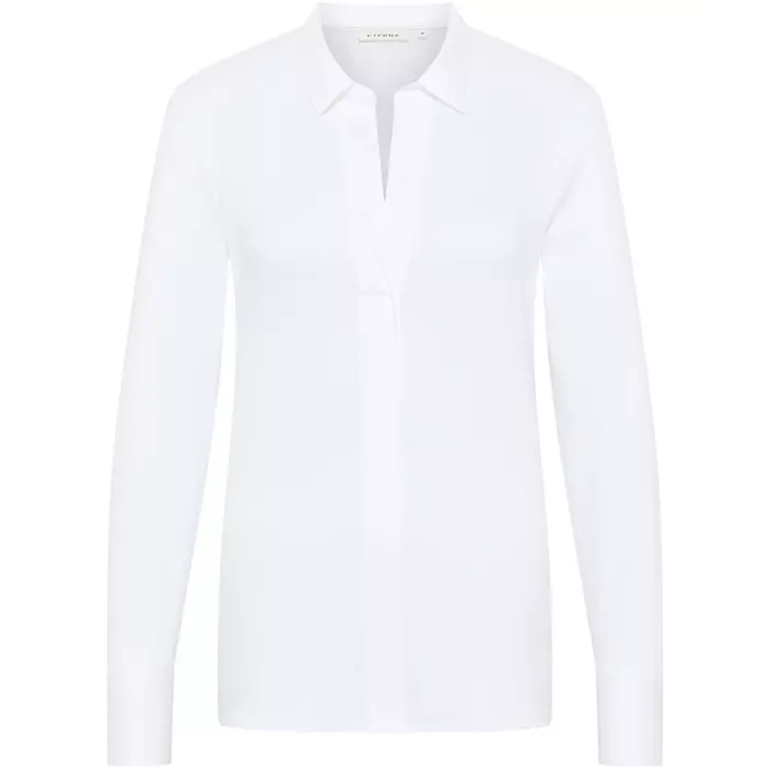 Eterna Jersey Regular fit dameskjorte, White , large image number 0
