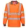 Portwest long-sleeved polo shirt, Hi-vis Orange, Hi-vis Orange, swatch