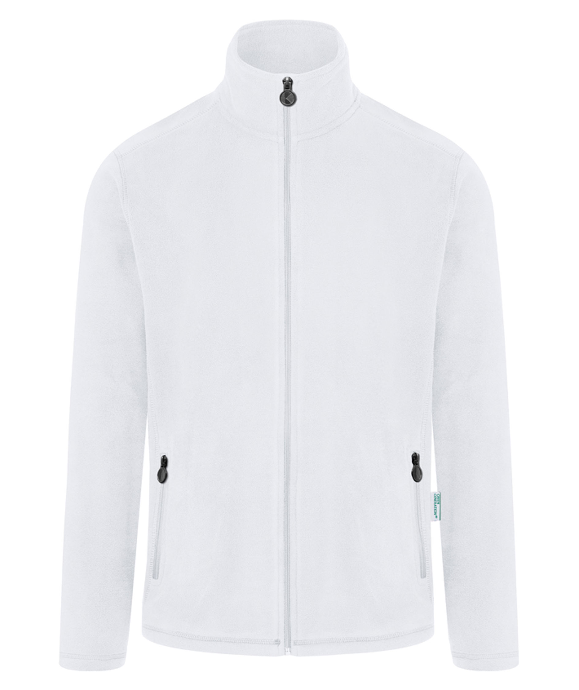 Karlowsky fleecejacka dam, Vit, Vit, swatch