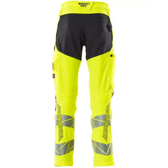 Mascot Accelerate Safe work trousers full stretch, Hi-vis Yellow/Black, large image number 1