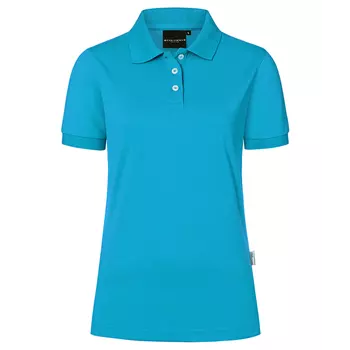 Karlowsky Modern-Flair women's polo shirt, Pacific blue