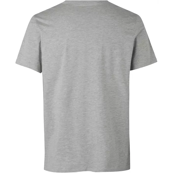 ID økologisk T-shirt, Lys gråmeleret, large image number 1
