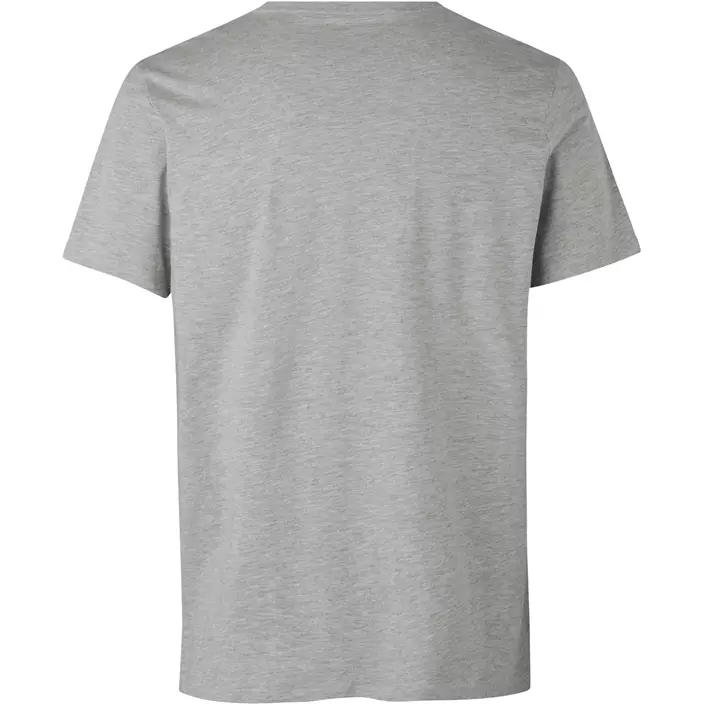 ID økologisk T-shirt, Lys gråmeleret, large image number 1