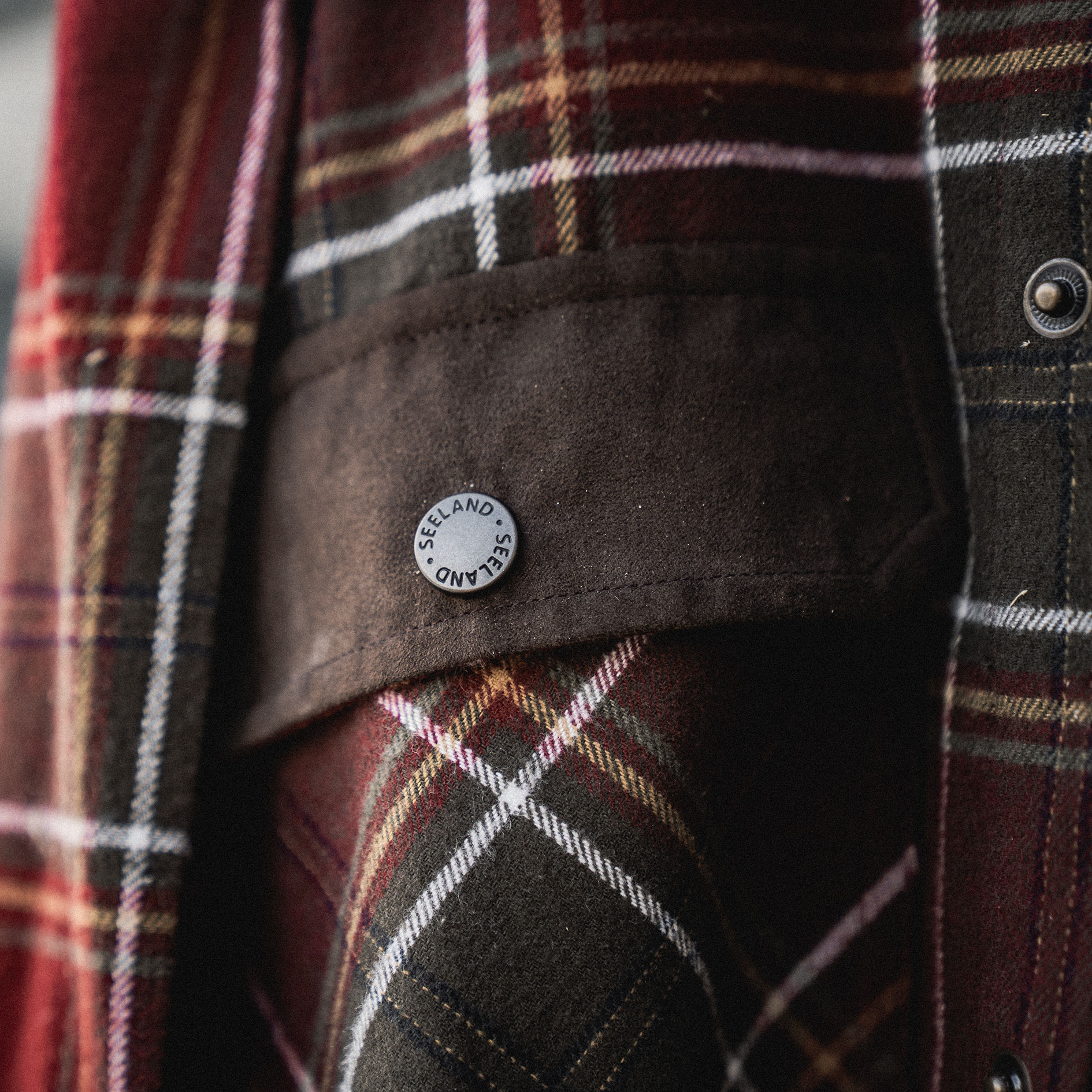 Seeland Banff lumberjack shirt, Red Check, large image number 4