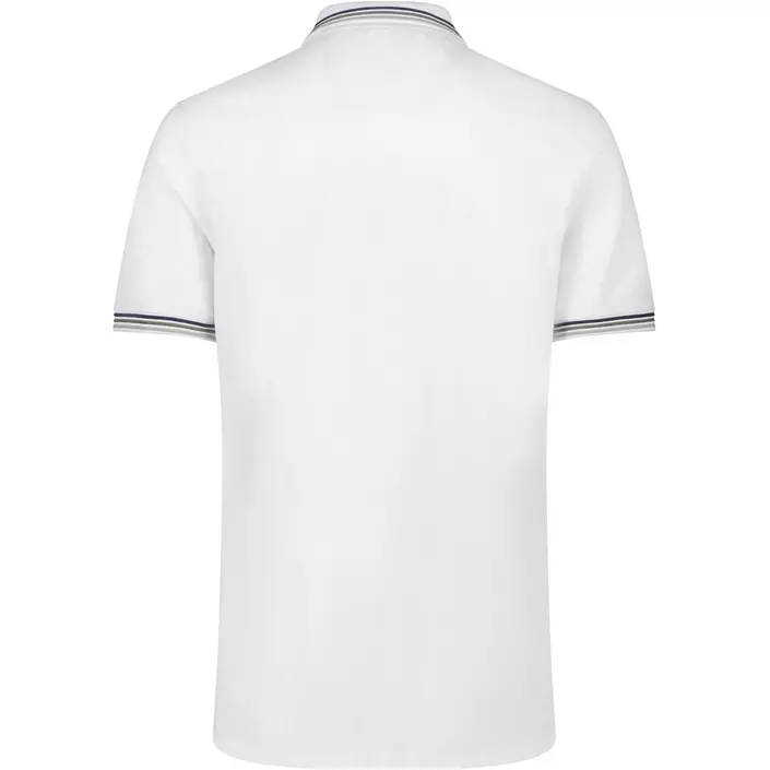 Bison Signature polo T-shirt, White , large image number 1