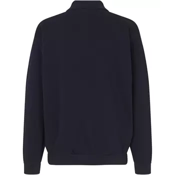 ID Game long-sleeved Polo Sweatshirt, Marine Blue
