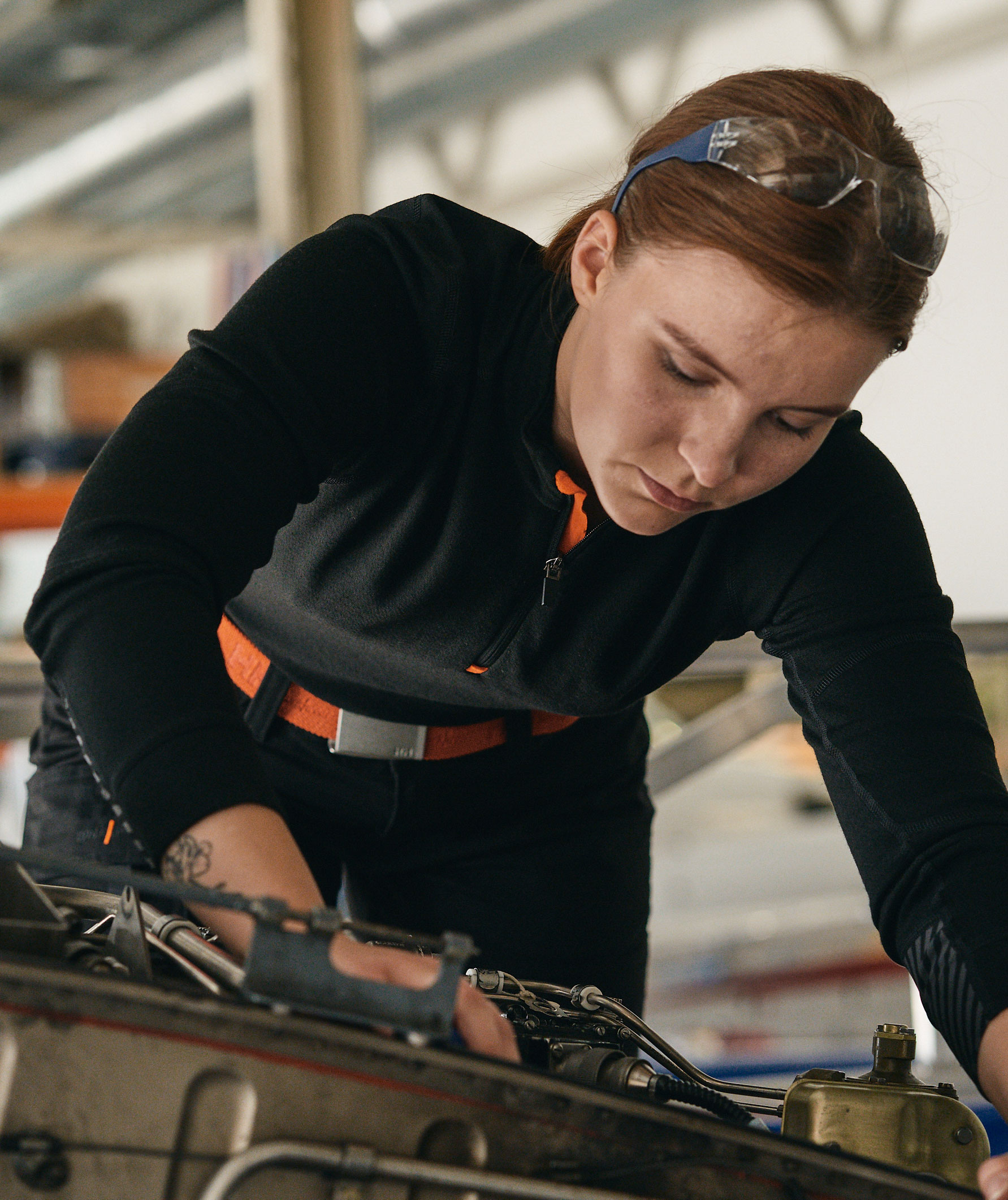 Helly Hansen Lifa women's long-sleeved undershirt half zip with merino wool, Black, large image number 7