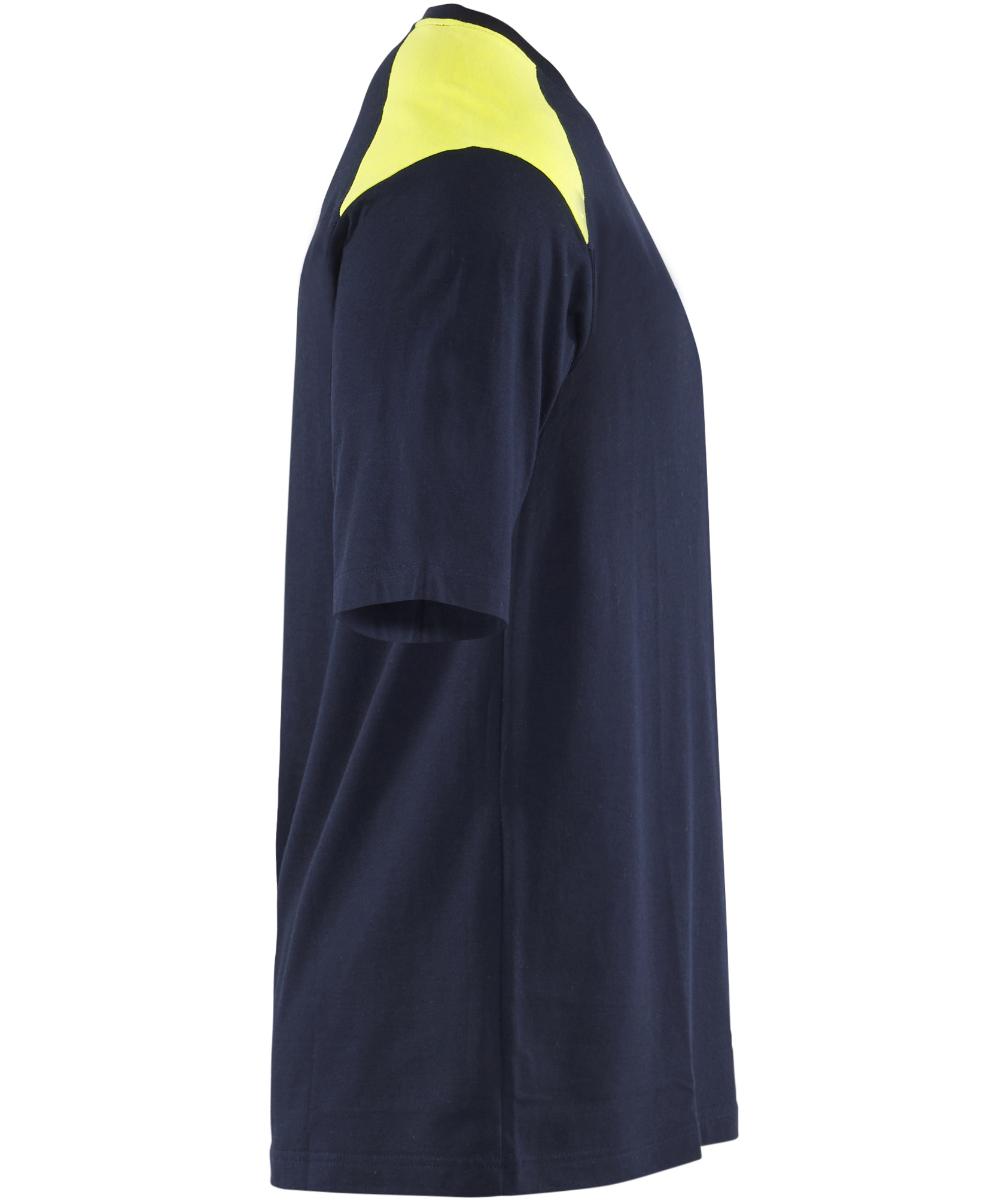 Bl&aring;kl&auml;der FR T-shirt, Marine/Hi-Vis yellow, large image number 2