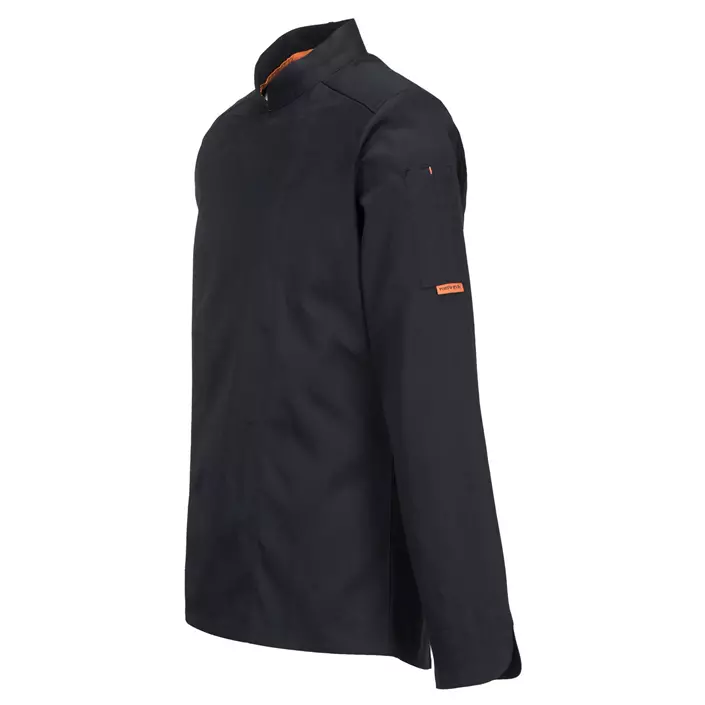 Portwest C838 chefs jacket, Black, large image number 2