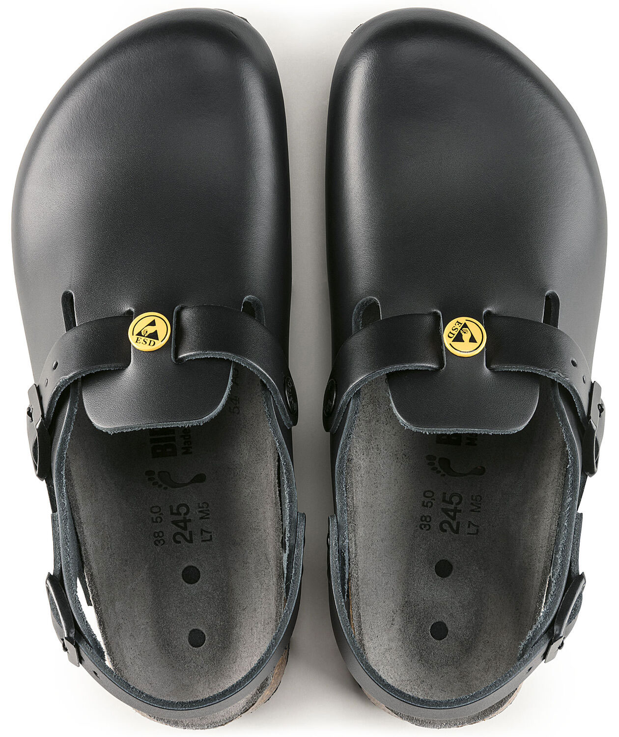 Birkenstock Tokio ESD Regular Fit sandaler, Svart, large image number 2