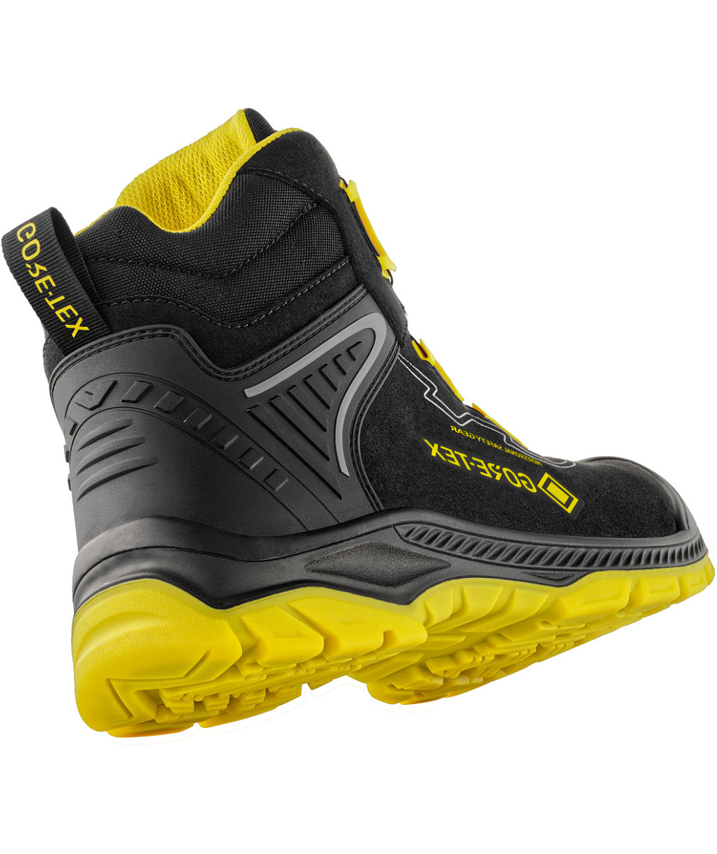 VM Footwear Liverpool safety boots S7L, Black/Yellow, large image number 1