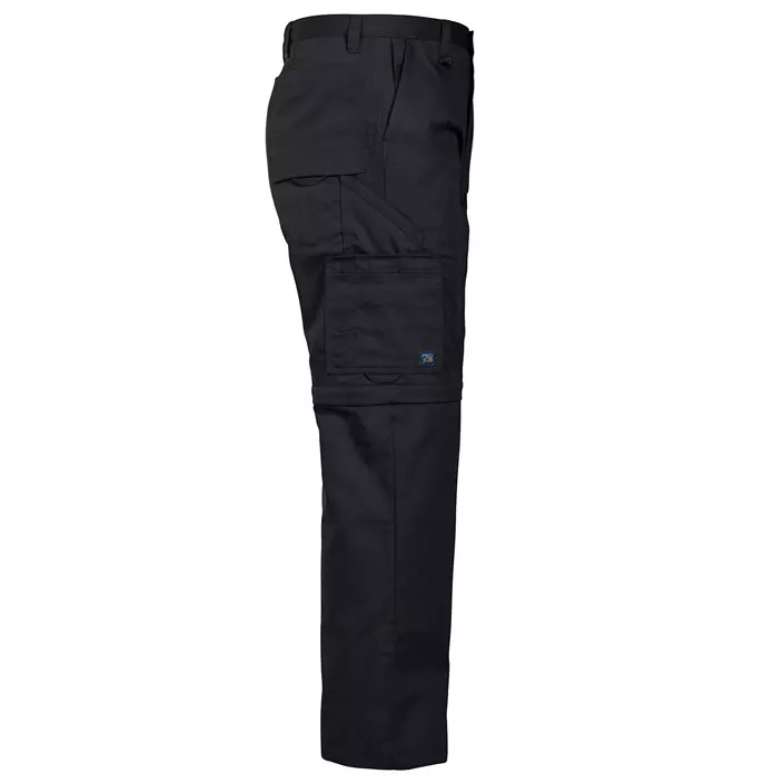 ProJob service trousers with zip off 2502, Black, large image number 3