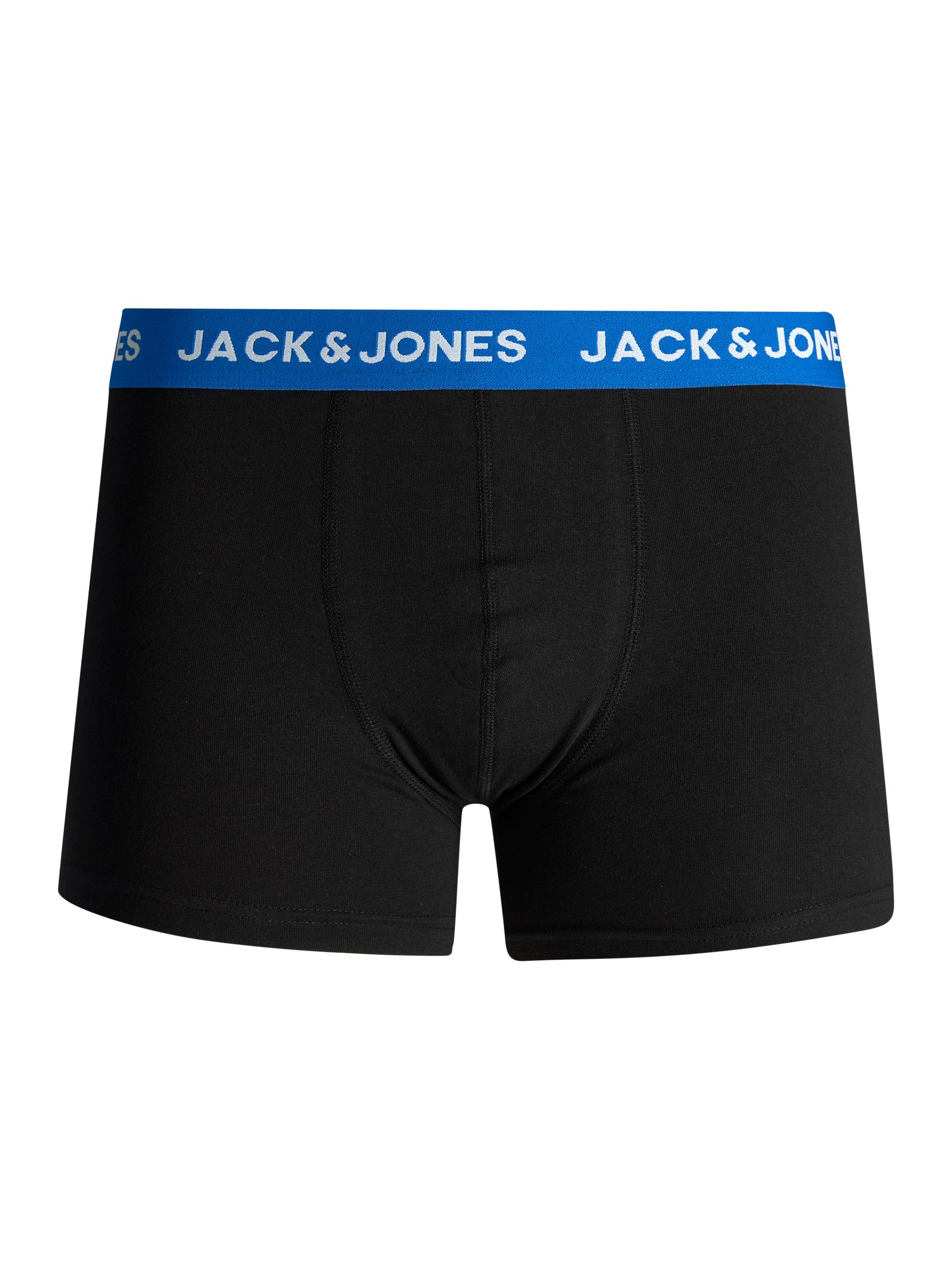 Jack & Jones JACHUEY 5-pack boxershorts, Electric Blue Lemonade
