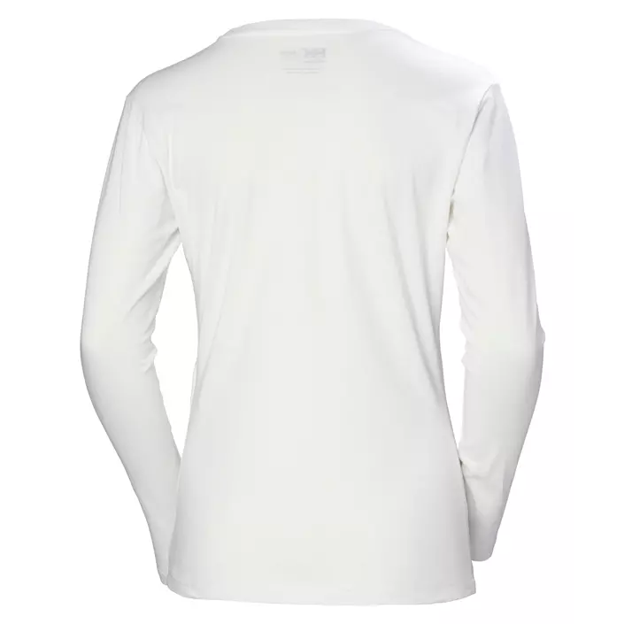 Helly Hansen Classic langærmet dame T-shirt, Hvid, large image number 2