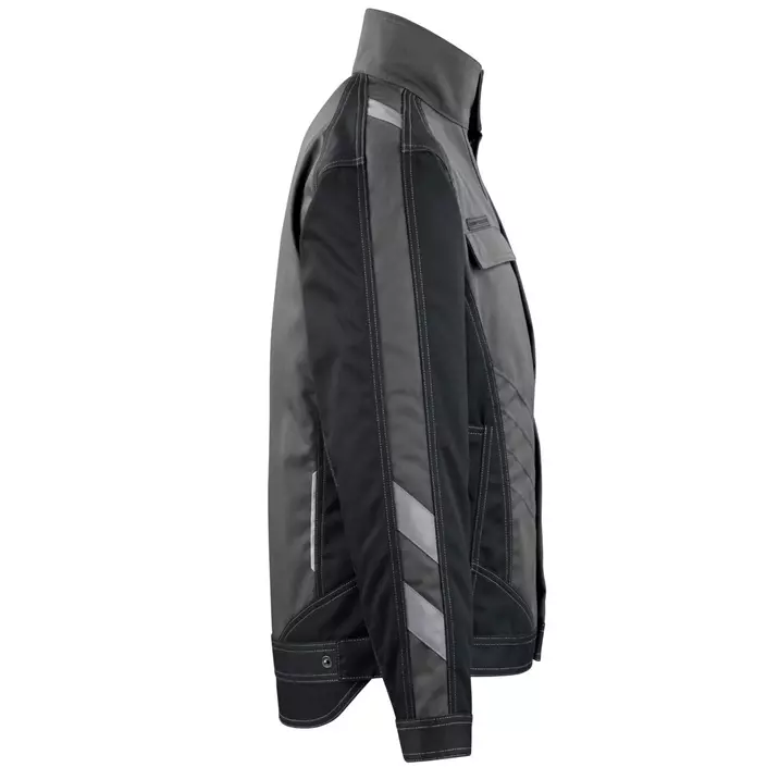 Mascot Unique Mainz work jacket, Dark Antracit/Black, large image number 3