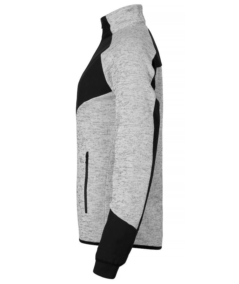 Clique Haines women's fleece jacket, Ash, large image number 2