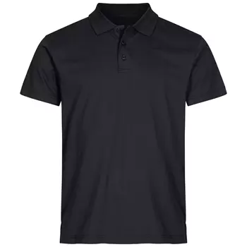 Clique Single Jersey Polo T-shirt, Sort