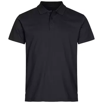 Clique Single Jersey polo T-skjorte, Svart