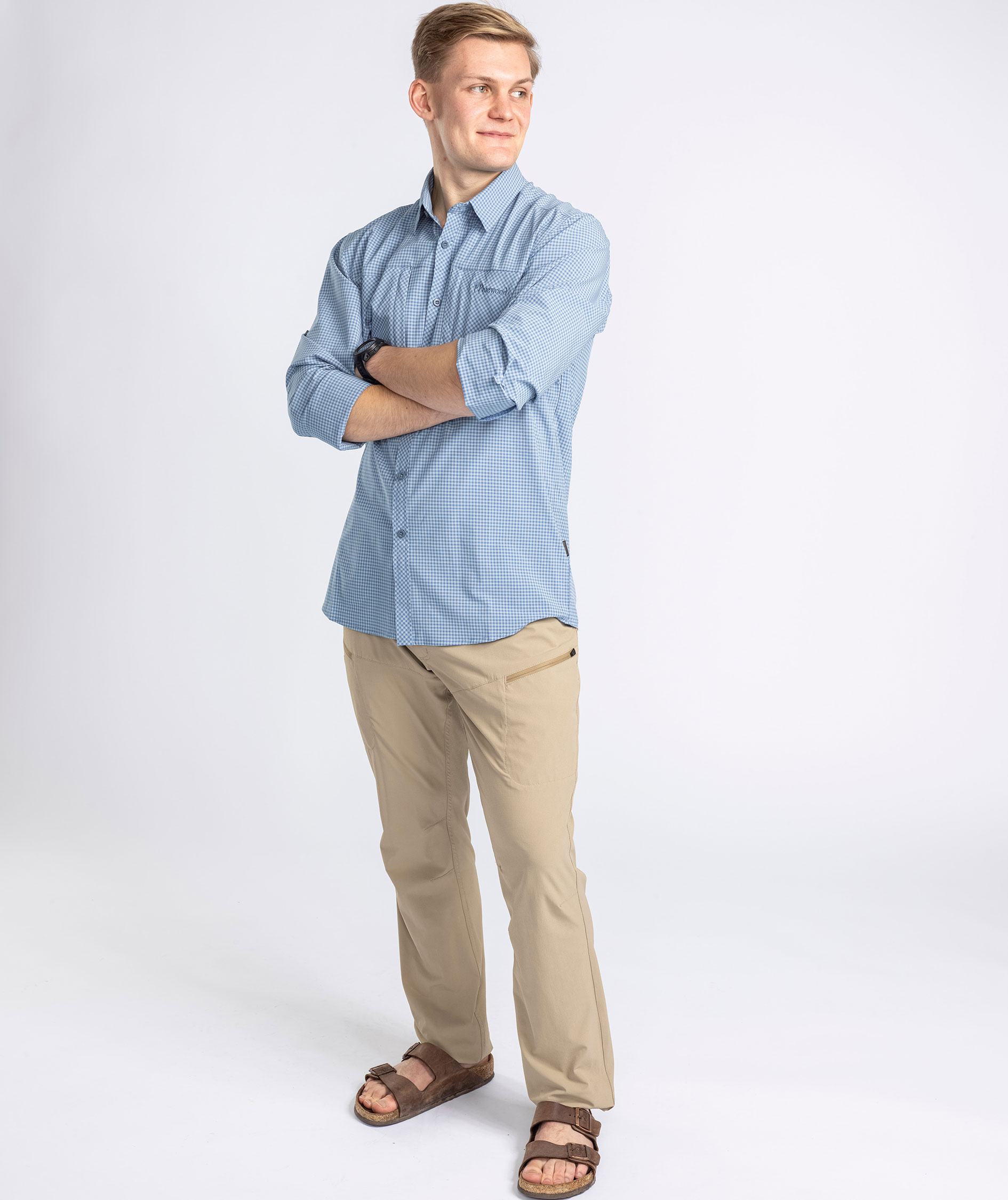 Pinewood&nbsp;NatureSafe Hiking bukser, Light Khaki, large image number 5