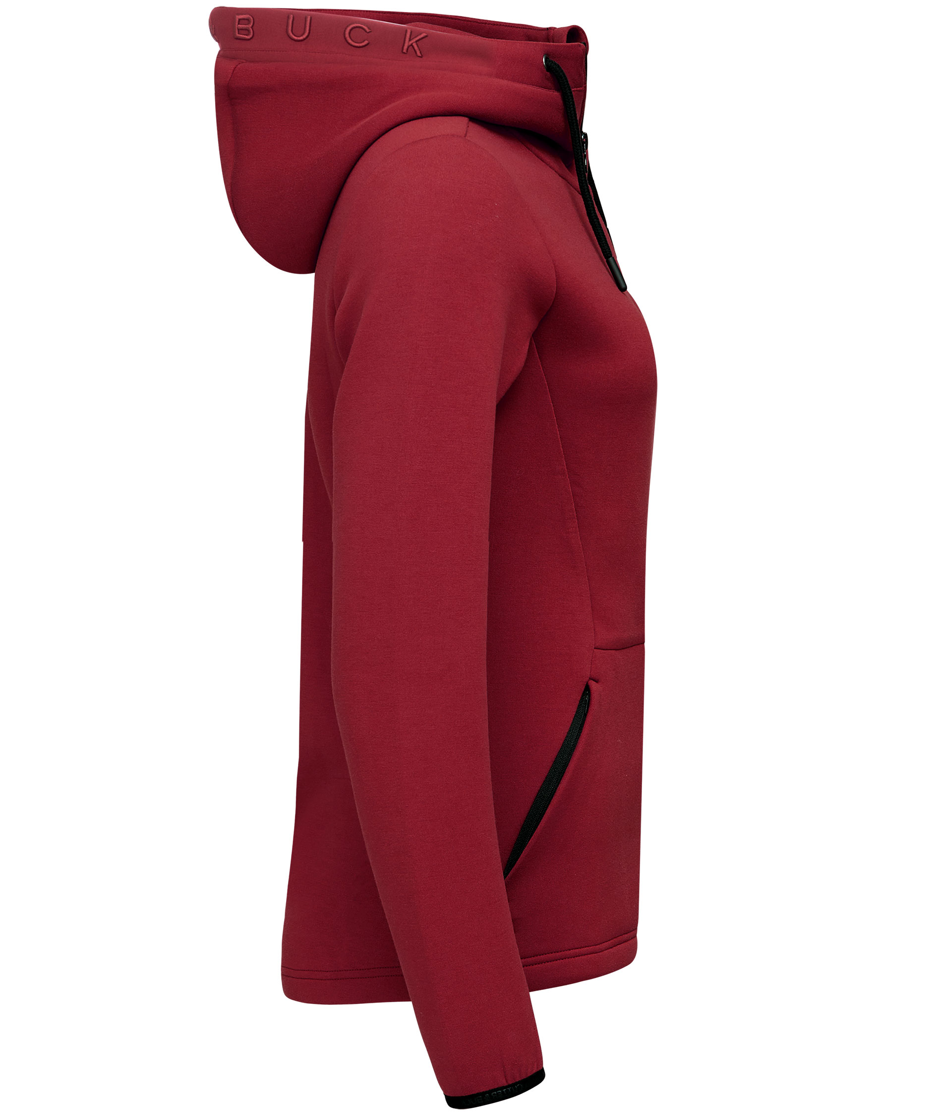 Cutter & Buck Pemberton women's hoodie, Burgundy, large image number 2