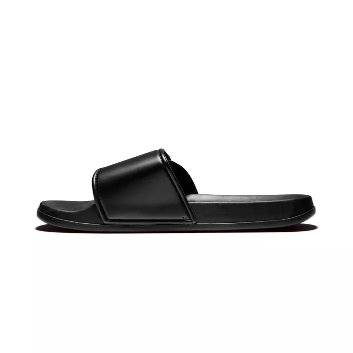Solid Gear Slide Moon shower sandals, Black, large image number 2