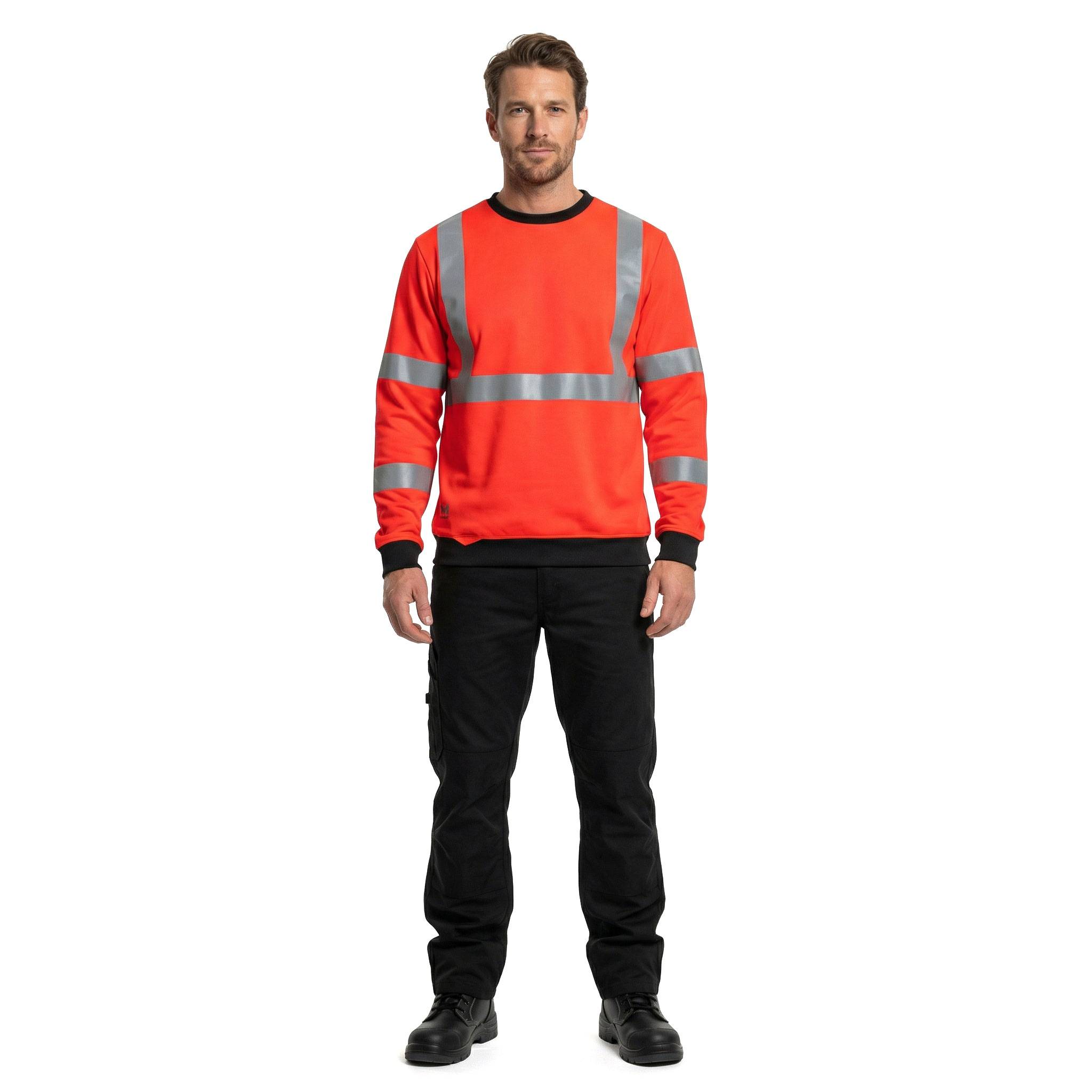 Helly Hansen Addvis sweatshirt, Hi-Vis Red, large image number 2