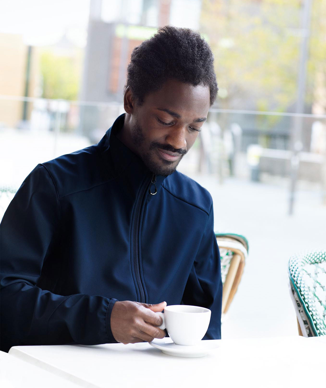 ID softshell jacket, Navy, large image number 1