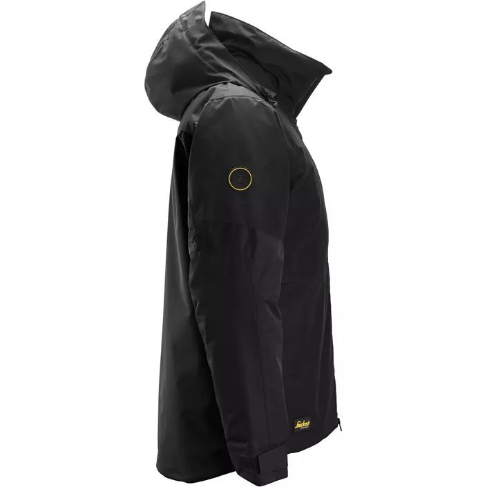 Snickers AllroundWork Winterjacke, Black/Black, large image number 2