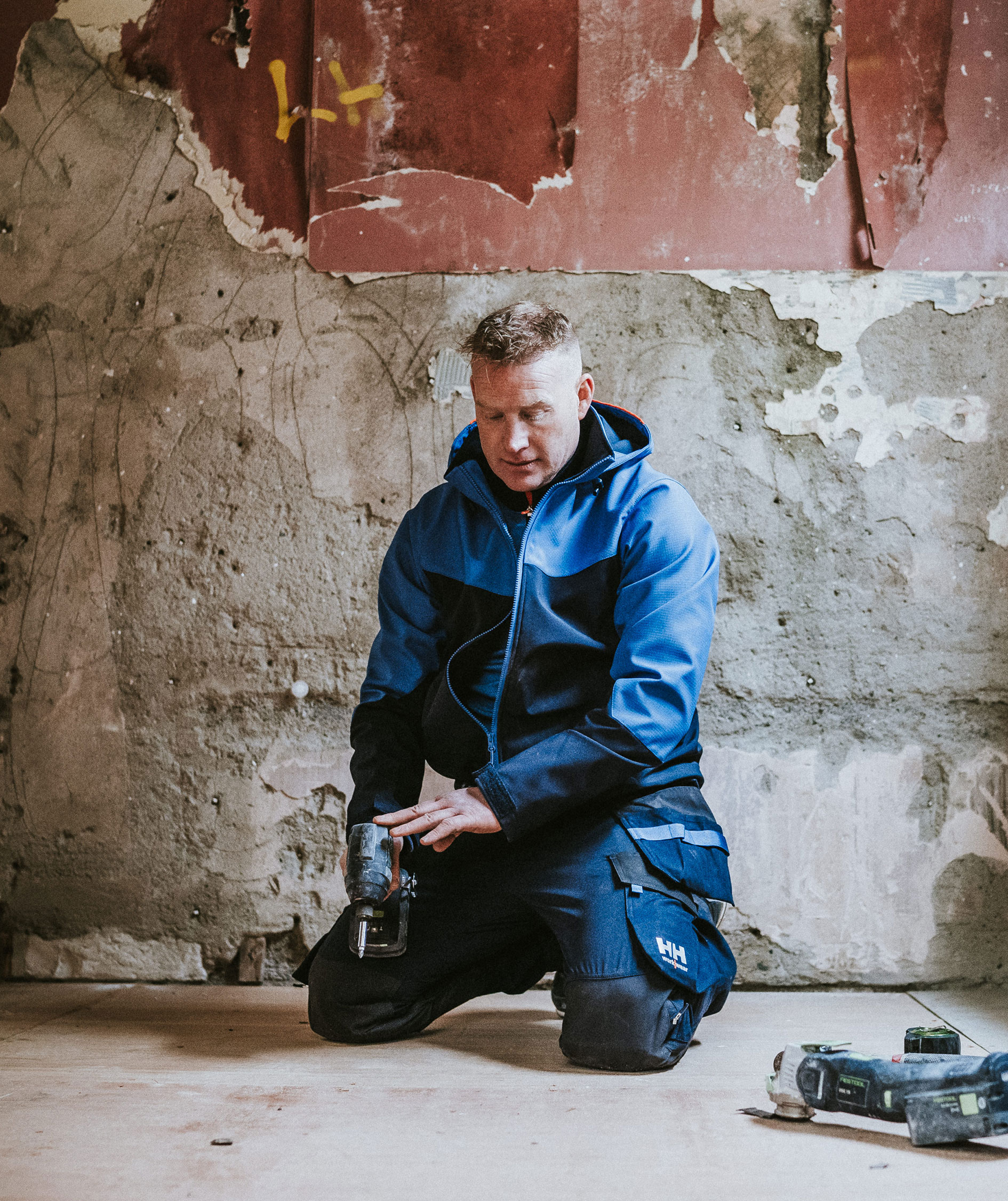 Helly Hansen Oxford softshelljakke, Navy/Stone blue, large image number 7