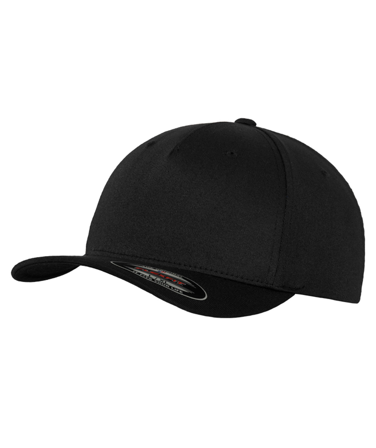Flexfit 6560 cap, Black, Black, swatch