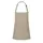 Karlowsky Basic bib apron with pockets, Sand, Sand, swatch